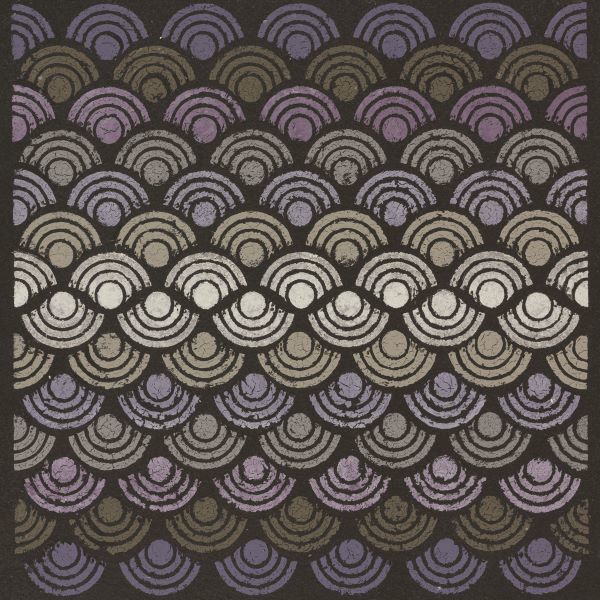 Dot Waves - Plum