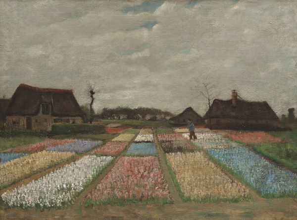 Flower Beds in Holland, c. 1883