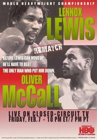 Lennox Lewis vs Oliver McCall