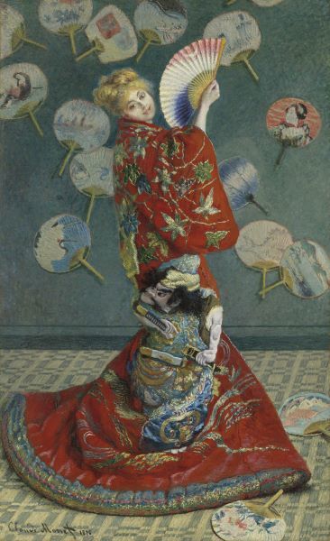 La Japonaise (Camille Monet in Japanese Costume), 1876