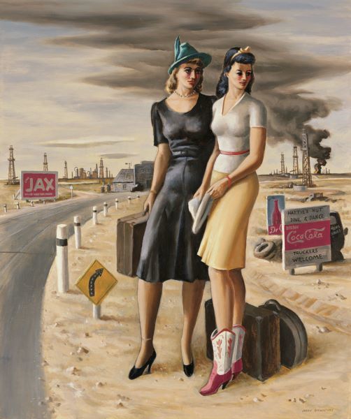 Oil Field Girls, 1940