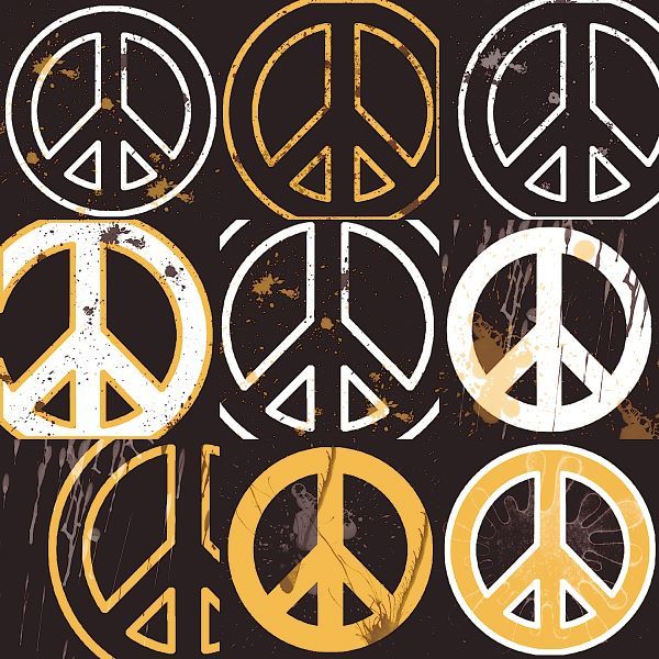 Peace Mantra (yellow)