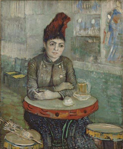 In the Cafe: Agostina Segatori in Le Tambourin, 1887
