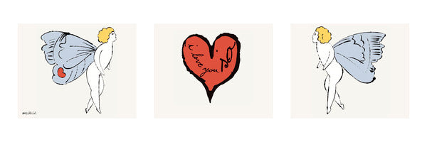 I Love You So, c. 1958 (triptych)