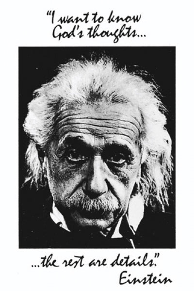 Einstein  -God's Thoughts
