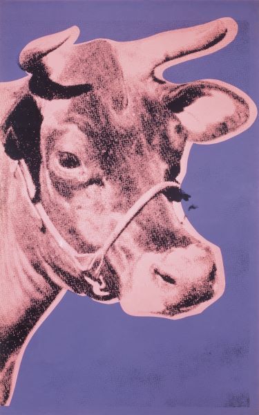 Cow, 1976 (pink & purple)