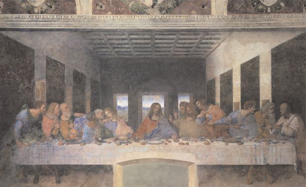 The Last Supper, 1498 (post-restoration)