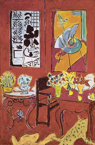 Large Red Interior, 1948