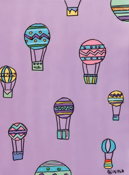 Balloons - Purple