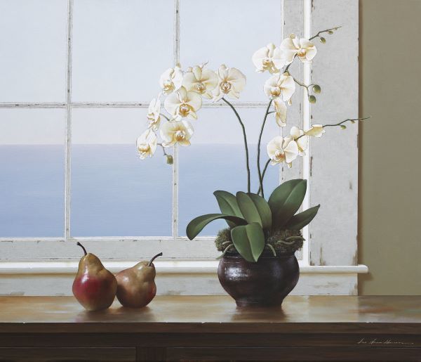Orchids with Pears