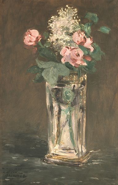 Flowers in a Vase, Ca. 1882
