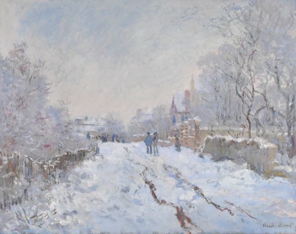 Snow at Argenteuil, 1875