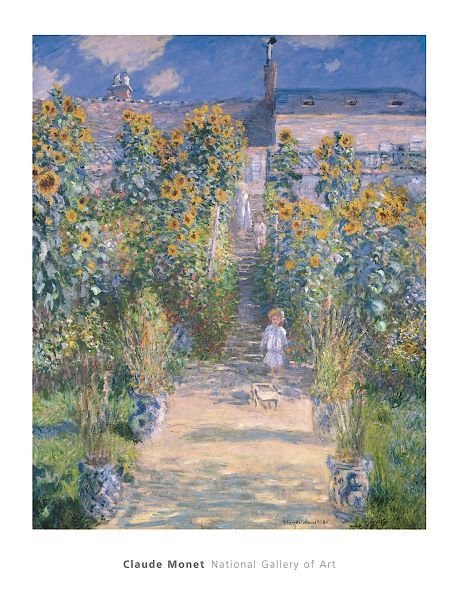 The Artist's Garden at Vetheuil, 1880