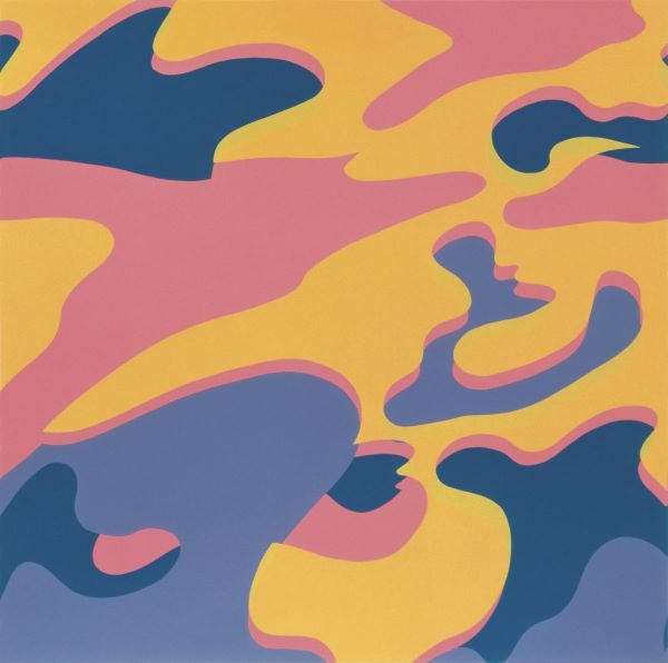 Camouflage, 1987 (pink, purple, orange)