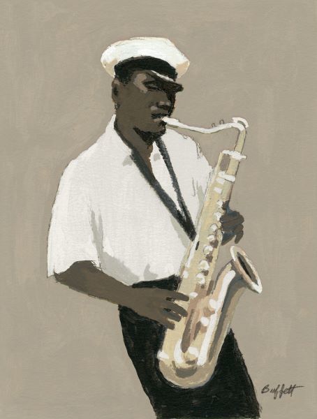 Tenor Saxophone Player