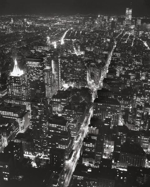 Night View of Lower Manhattan