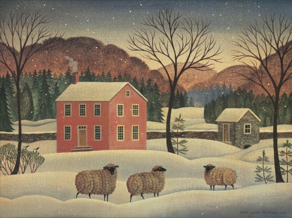 Winter Sheep II