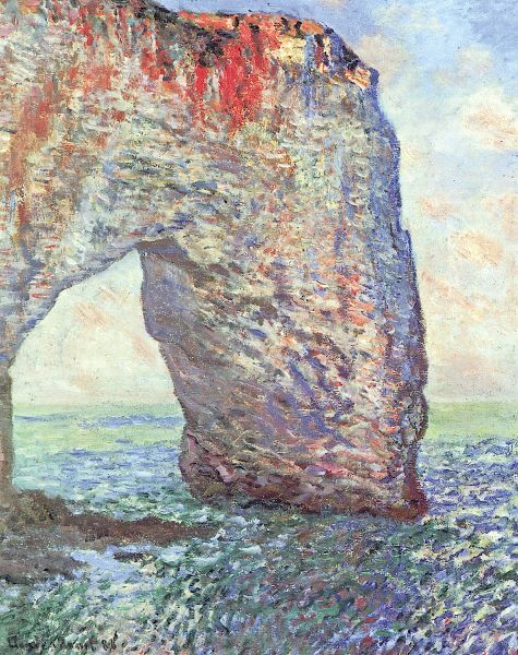 The Manneporte near Etretat, 1886