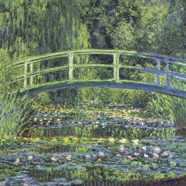 Water Lily Pond, 1899 (blue)