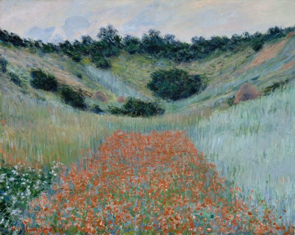 Poppy Field in a Hollow Near Giverny, 1885