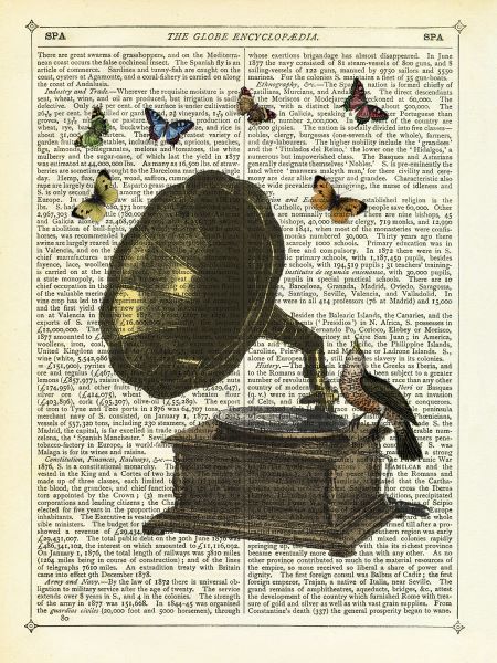 Gramophone, Bird & Butterflies